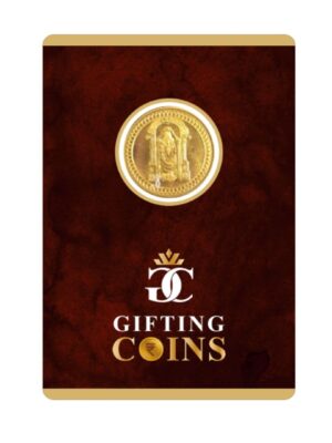 Tirupati Balaji Gold Coin (50 ml)