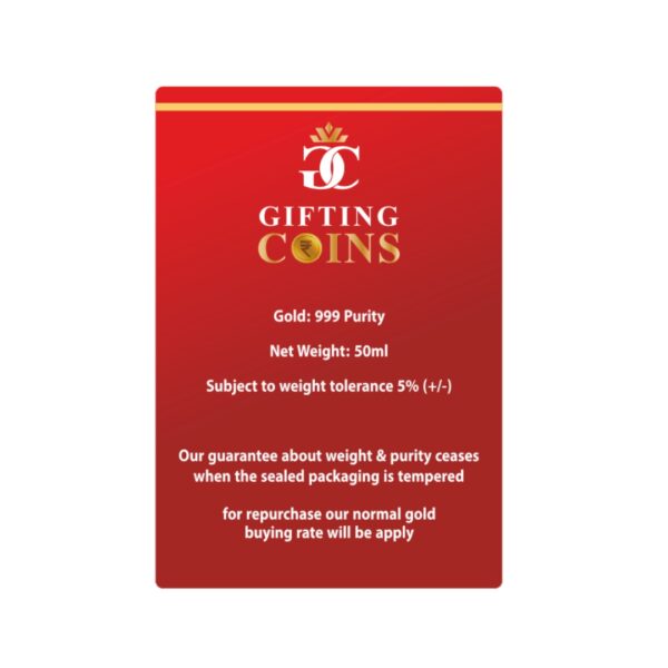 Valentine's Gold Coin (50 ml)