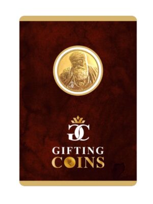Guru Nanak Ji Gold Coin (50 ml)