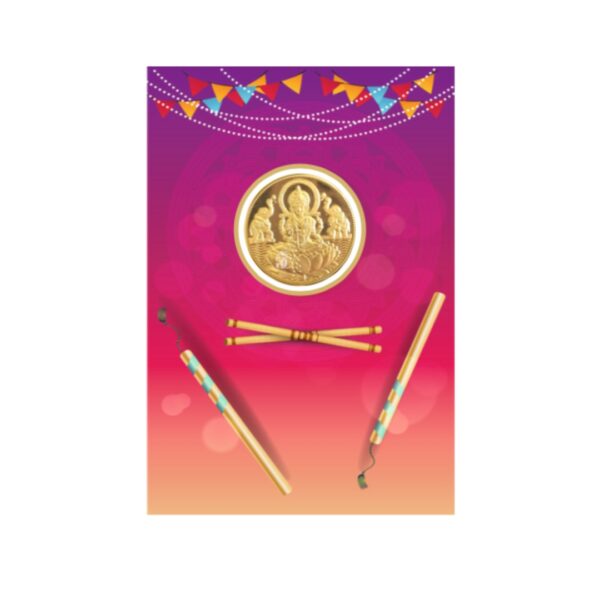 Navratri Gold Coin (50 ml)