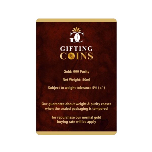 Kuber Gold Coin (50 ml)